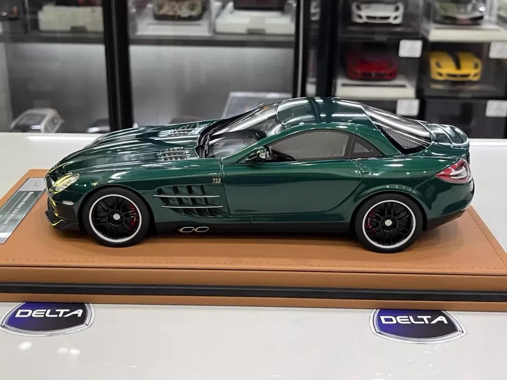 [IVY] 1:18 Mercedes-Benz 2006 SLR McLaren 722 Edition vihreä pienoismalli Hartsi