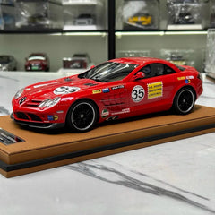 [IVY] 1:18 Mercedes-Benz 2006 SLR McLaren 722 Edition Red Model Car Resin