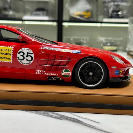 [IVY] 1:18 Mercedes-Benz 2006 SLR McLaren 722 Edition Red Model Car Resin