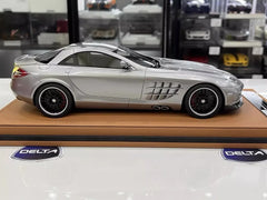 [IVY] 1:18 Mercedes-Benz 2006 SLR McLaren 722 Edition Silver Model Car Resin
