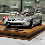 [IVY] 1:18 Mercedes-Benz 2006 SLR McLaren 722 Edition Silver & Star Model Car Resin
