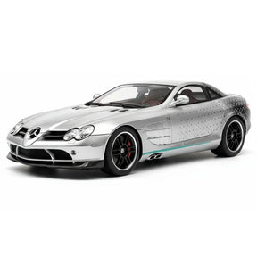 [IVY] 1:18 Mercedes-Benz 2006 SLR McLaren 722 Edition Silver & Star Model Car Resin