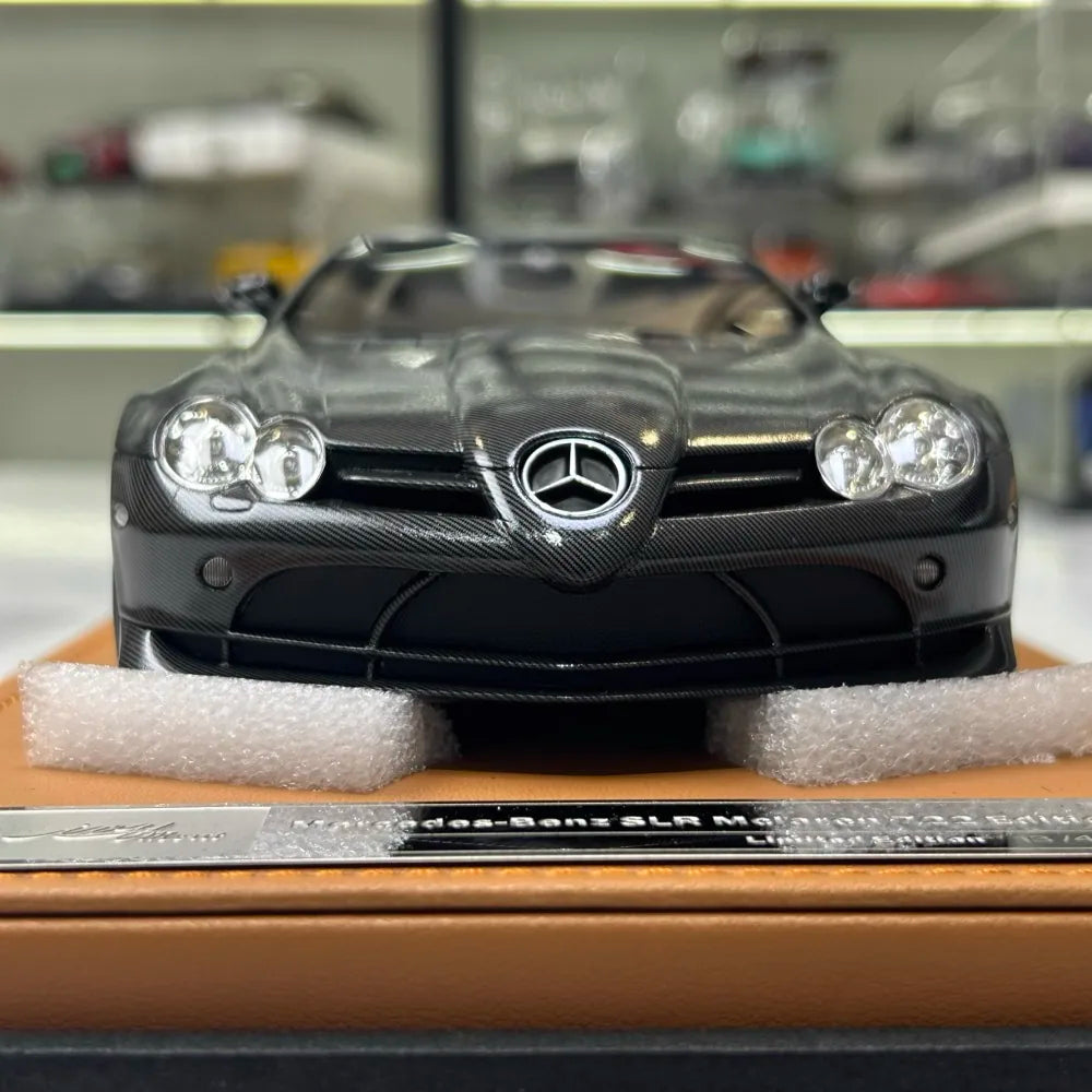 [IVY] 1:18 Mercedes-Benz 2006 SLR McLaren 722 Edition noir voiture miniature Resin