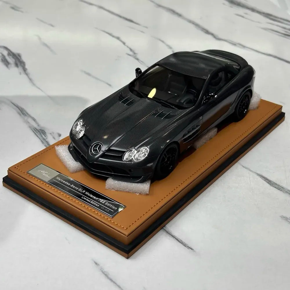 [IVY] 1:18 Mercedes-Benz 2006 SLR McLaren 722 Edition noir voiture miniature Resin