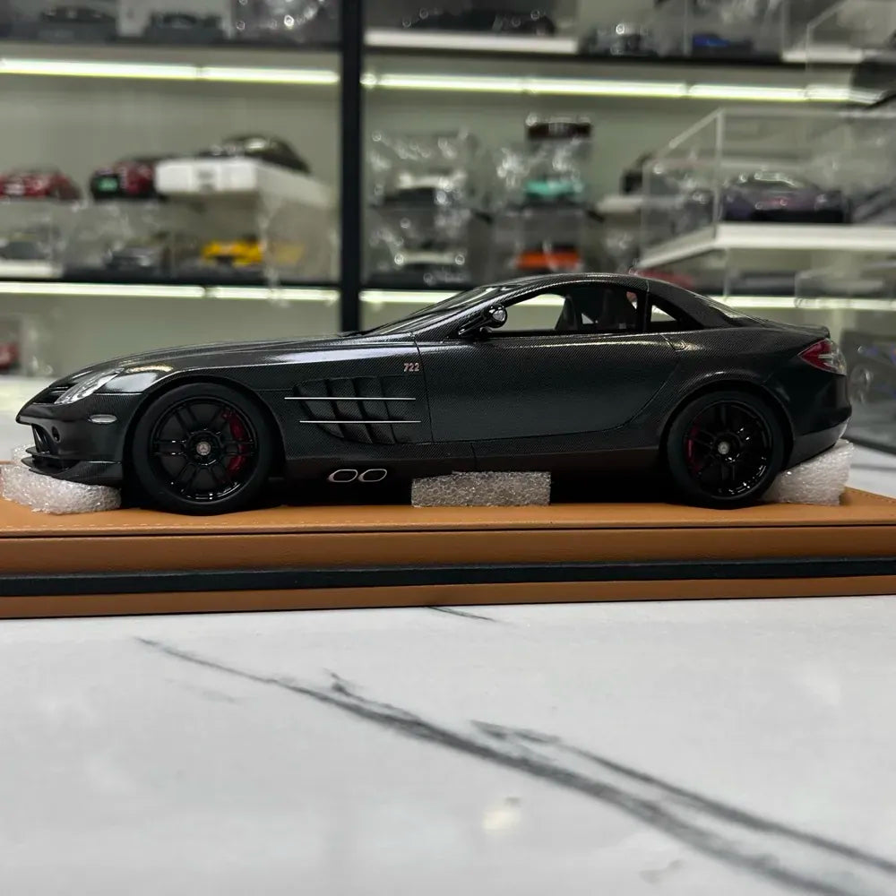 [IVY] 1:18 Mercedes-Benz 2006 SLR McLaren 722 Edition noir voiture miniature Resin