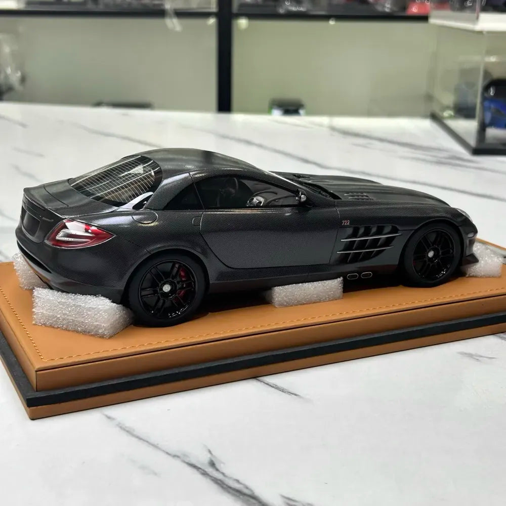 [IVY] 1:18 Mercedes-Benz 2006 SLR McLaren 722 Edition noir voiture miniature Resin