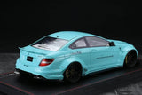 [IVY] 1:18 Mercedes-Benz 2013 C63 AMG W204 LBWK 507 edizione Tiffany blu resina