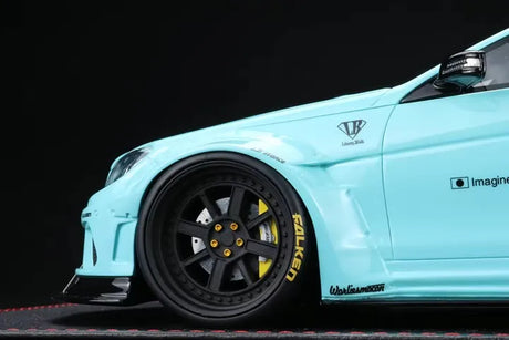 [IVY] 1:18 Mercedes-Benz 2013 C63 AMG W204 LBWK 507 Edition Tiffany Blue Resin