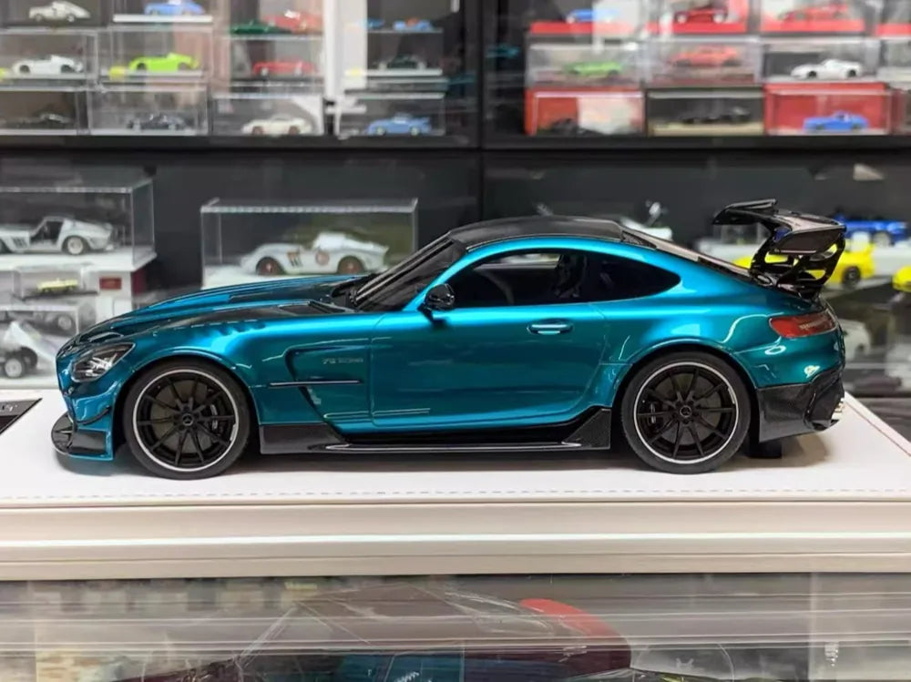 [IVY] 1:18 Mercedes-Benz 2021 AMG GT Black Series Blue Model Car Resin