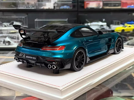 [IVY] 1:18 Mercedes-Benz 2021 AMG GT Black Series Blue Model Car Resin
