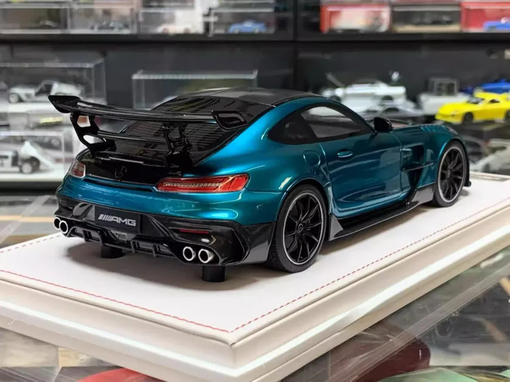 [IVY] 1:18 Mercedes-Benz 2021 AMG GT Black Series Blue Model Car Resin