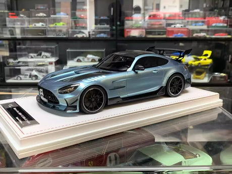 [IVY] 1:18 Mercedes-Benz 2021 AMG GT Black Series Ice Blue Model Car Resin