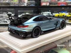 [IVY] 1:18 Mercedes-Benz 2021 AMG GT Black Series Ice Blue Model Car Resin