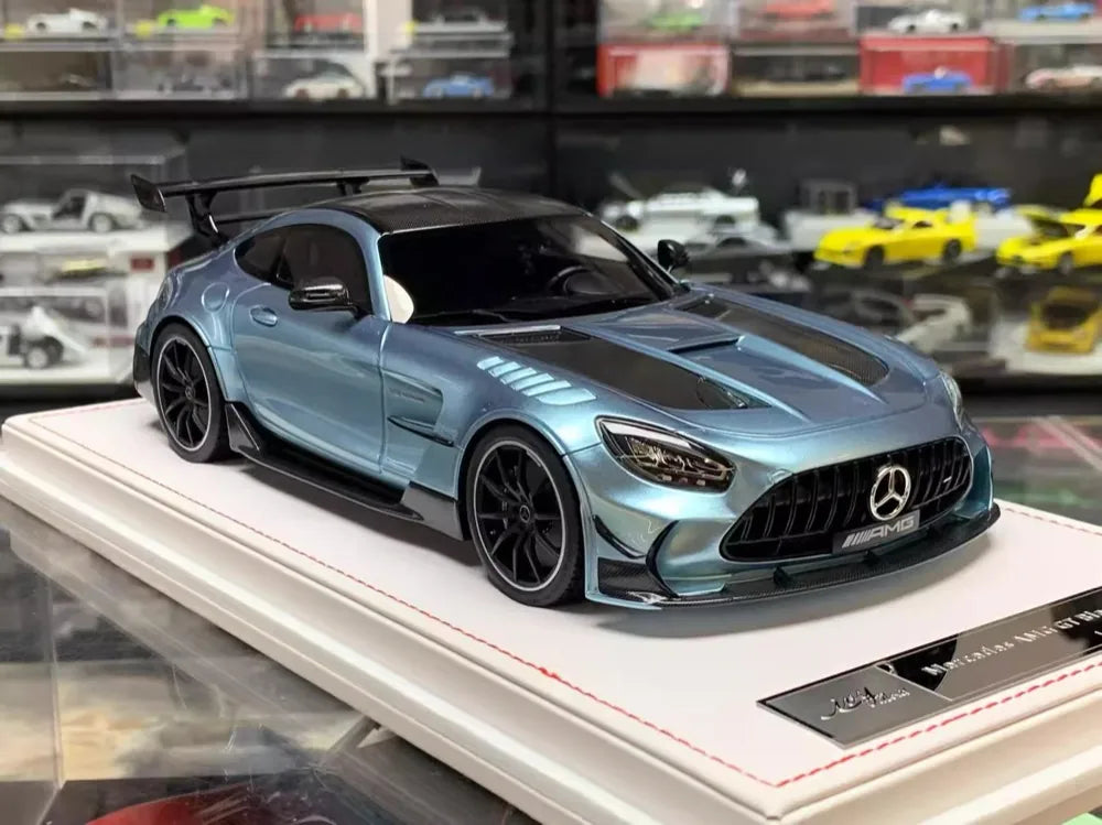 [IVY] 1:18 Mercedes-Benz 2021 AMG GT noir Series Ice bleu voiture miniature Resin
