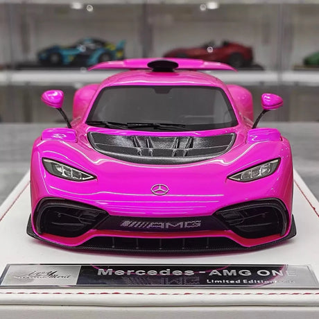 [IVY] 1:18 Mercedes-Benz 2022 AMG ONE Pink Model Car Resin