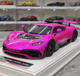 [IVY] 1:18 Mercedes-Benz 2022 AMG ONE Pink Model Car Resin
