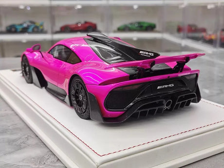 [IVY] 1:18 Mercedes-Benz 2022 AMG ONE Pink Model Car Resin