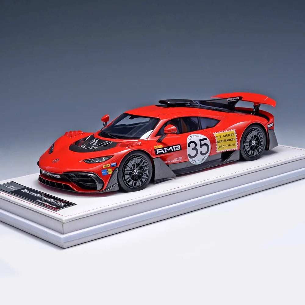 [IVY] 1:18 Mercedes-Benz 2022 AMG ONE No.35 modellino di auto resina