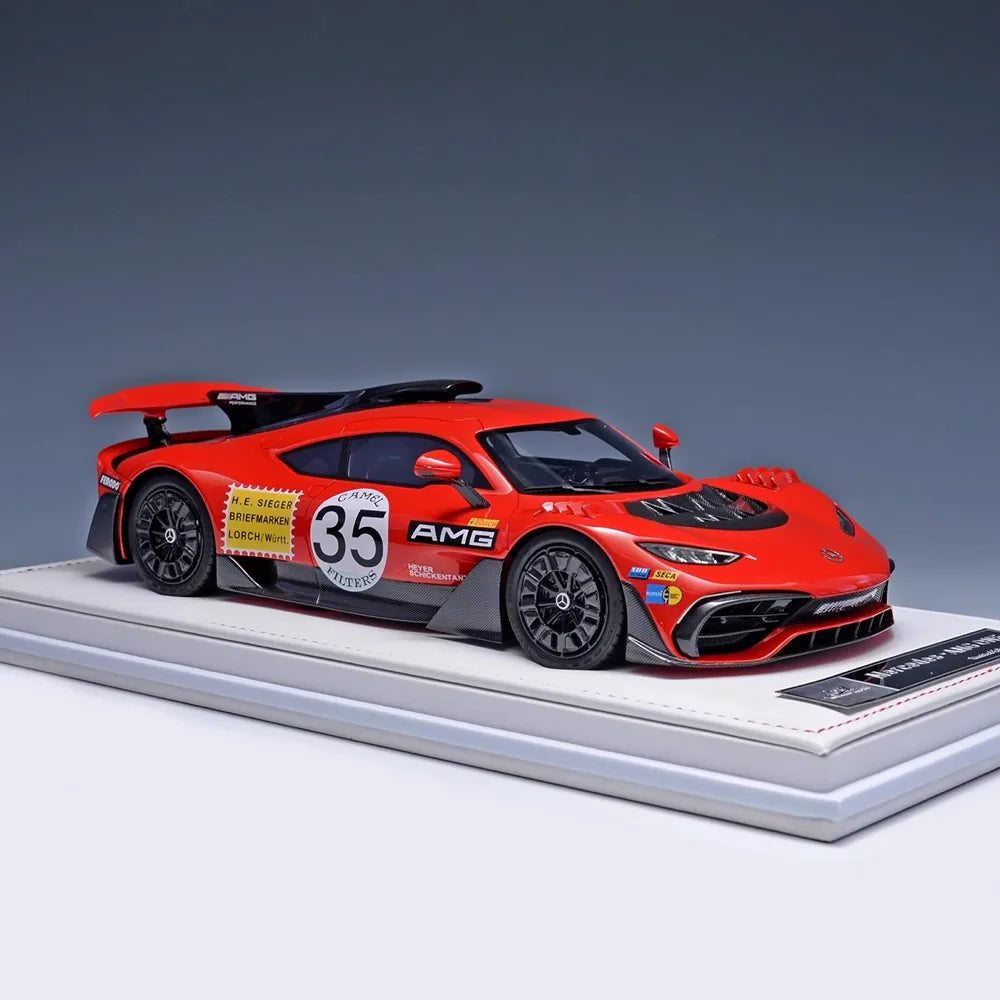 [IVY] 1:18 Mercedes-Benz 2022 AMG ONE No.35 modellino di auto resina