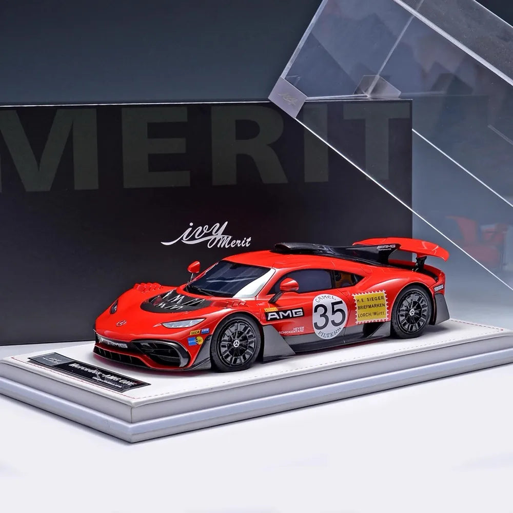 [IVY] 1:18 Mercedes-Benz 2022 AMG ONE No.35 modellino di auto resina