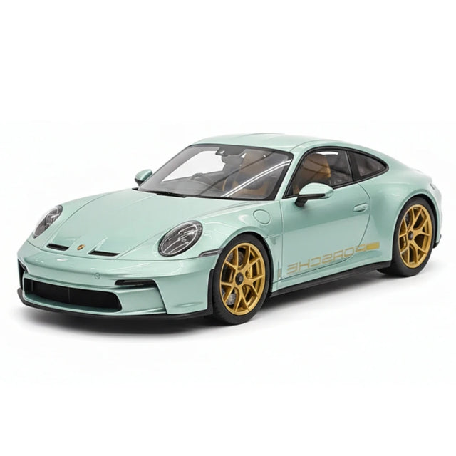 [IVY] 1:18 Porsche 2023 911 992 S/T Green Model Car Resin