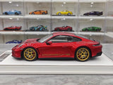 [IVY] 1:18 Porsche 2023 911 992 S/T Red Model Car Resin