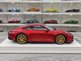 [IVY] 1:18 Porsche 2023 911 992 S/T Red Model Car Resin