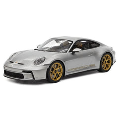 [IVY] 1:18 Porsche 2023 911 992 S/T Silver Model Car Resin
