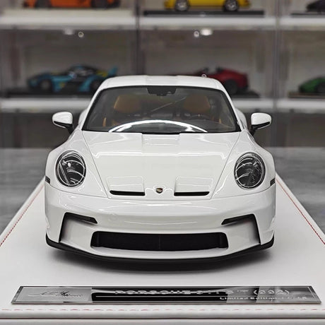 [IVY] 1:18 Porsche 2023 911 992 S/T White Model Car Resin