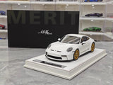 [IVY] 1:18 Porsche 2023 911 992 S/T White Model Car Resin