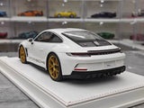 [IVY] 1:18 Porsche 2023 911 992 S/T White Model Car Resin