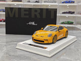[IVY] 1:18 Porsche 2023 911 992 S/T Yellow Model Car Resin