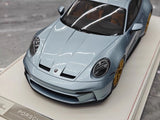 [IVY] 1:18 Porsche 2023 911 992 S/T Ice Blue Model Car Resin