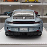 [IVY] 1:18 Porsche 2023 911 992 S/T Ice Blue Model Car Resin