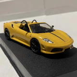 [IXO] 1:43 Ferrari 2008 430 Scuderia Spider 16M Yellow Model Car Die-Cast