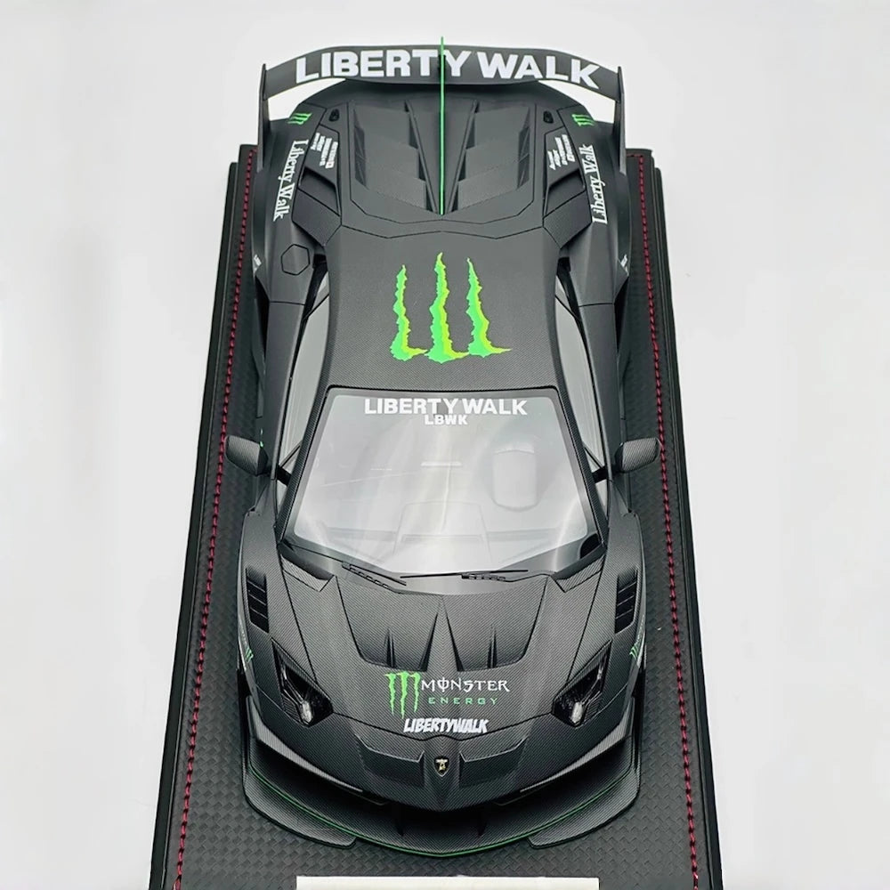 [JDL] 1:18 Lamborghini 2022 Aventador LBWK GT EVO Monster Model Car Resin