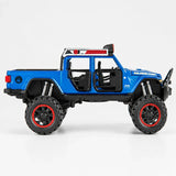 Jeep 2018 Wrangler terräng blå 1:32 – pressgjuten visningsmodell