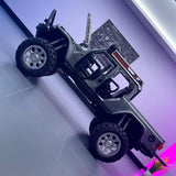 Jeep 2018 Wrangler terräng grå 1:32 – pressgjuten visningsmodell