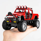 Jeep 2018 Wrangler terräng röd 1:32 – pressgjuten visningsmodell