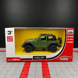Jeep 2018 Wrangler Rubicon 그린 1:36 – 다이캐스트 디스플레이 모델 다이캐스트