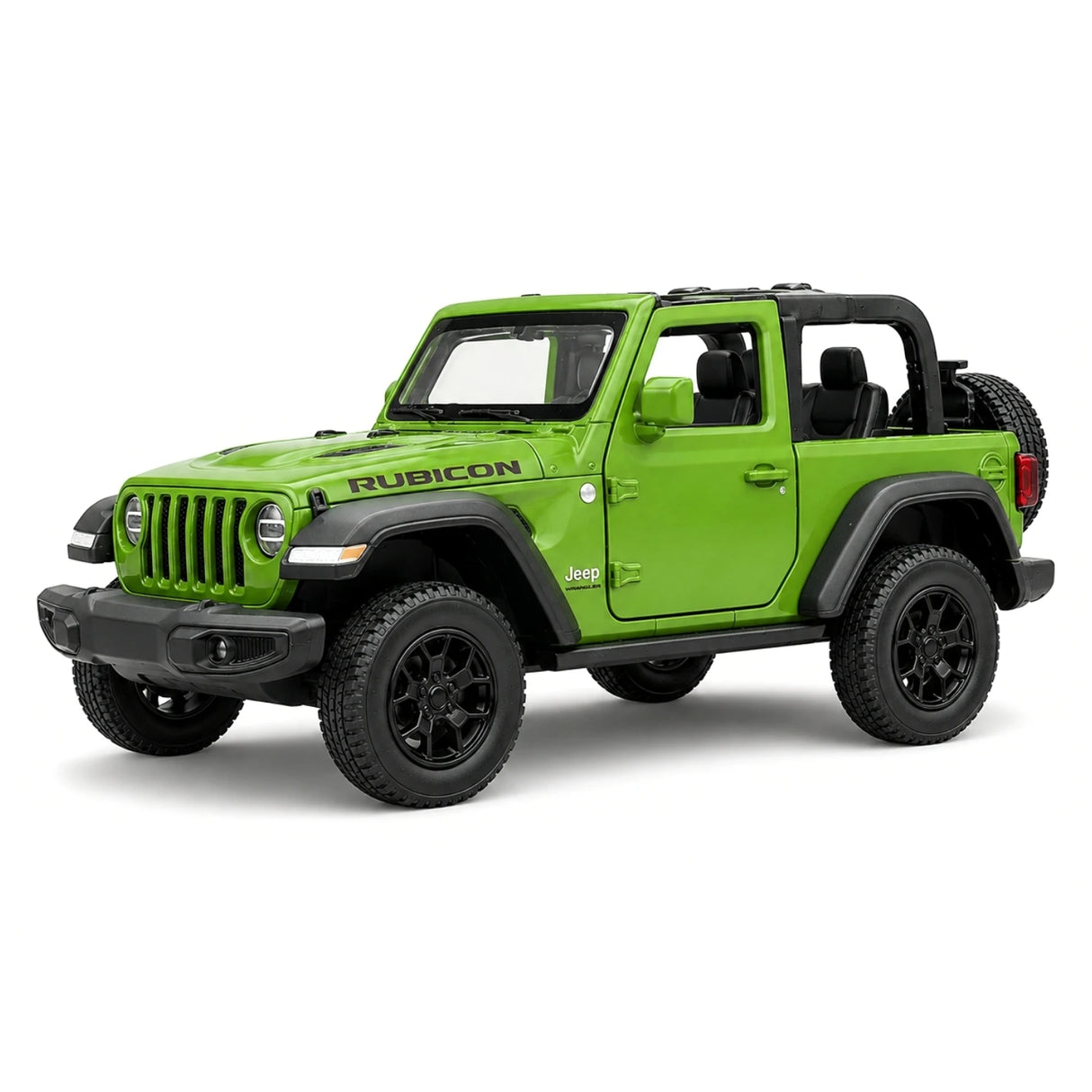 Jeep 2018 Wrangler Rubicon 그린 1:36 – 다이캐스트 디스플레이 모델 다이캐스트