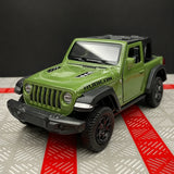 Jeep 2018 Wrangler Rubicon 그린 1:36 – 다이캐스트 디스플레이 모델 다이캐스트