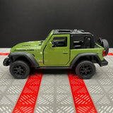 Jeep 2018 Wrangler Rubicon 그린 1:36 – 다이캐스트 디스플레이 모델 다이캐스트