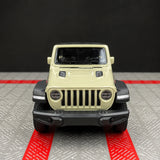 Jeep 2018 Wrangler Rubicon أوف وايت 1:36 – نموذج عرض مصبوب بالقالب
