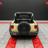 Jeep 2018 Wrangler Rubicon أوف وايت 1:36 – نموذج عرض مصبوب بالقالب