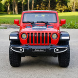 Jeep 2018 Wrangler Rubicon Rode 1:24 – Gegoten Beeldmodel Gietijzer