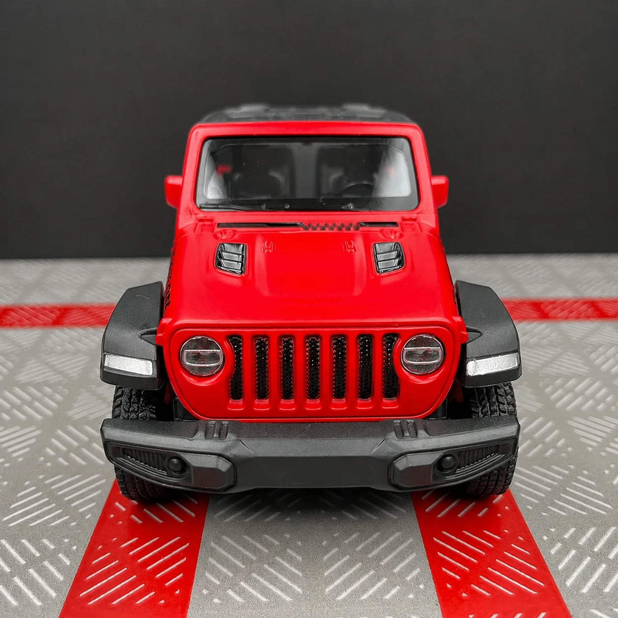Jeep 2018 Wrangler Rubicon 레드 1:36 – 다이캐스트 디스플레이 모델 다이캐스트