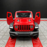 Jeep 2018 Wrangler Rubicon 레드 1:36 – 다이캐스트 디스플레이 모델 다이캐스트