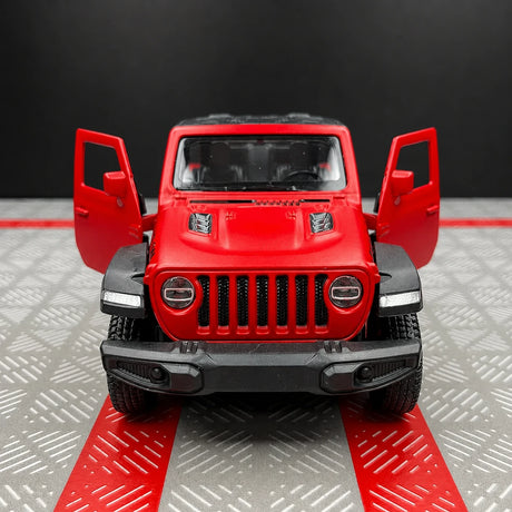 Jeep 2018 Wrangler Rubicon ريد 1:36 – نموذج عرض مصبوب، مصبوب،
