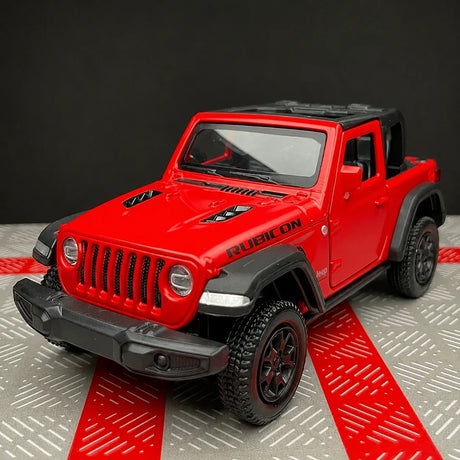 Jeep 2018 Wrangler Rubicon ريد 1:36 – نموذج عرض مصبوب، مصبوب،